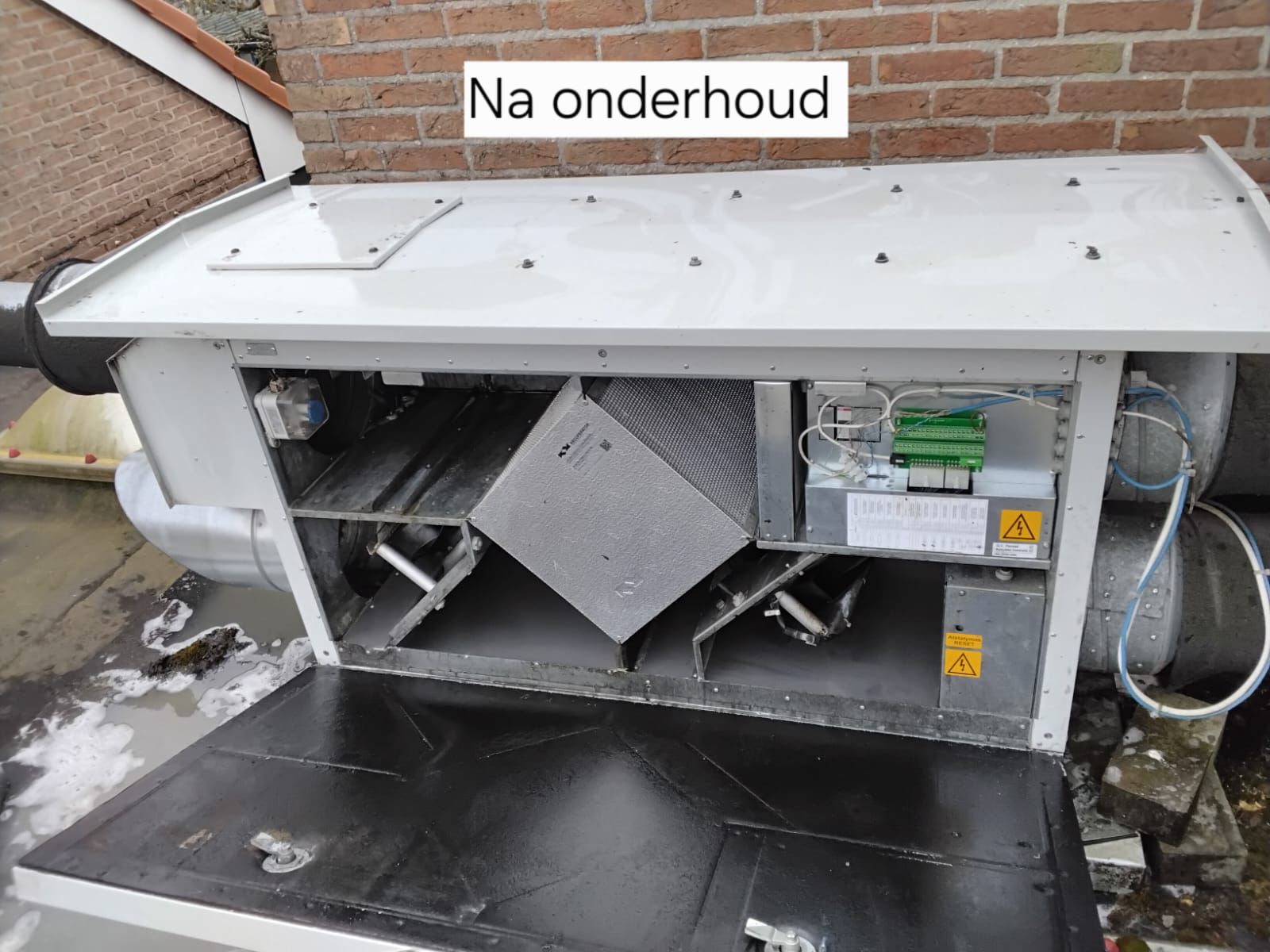 ventilatie na