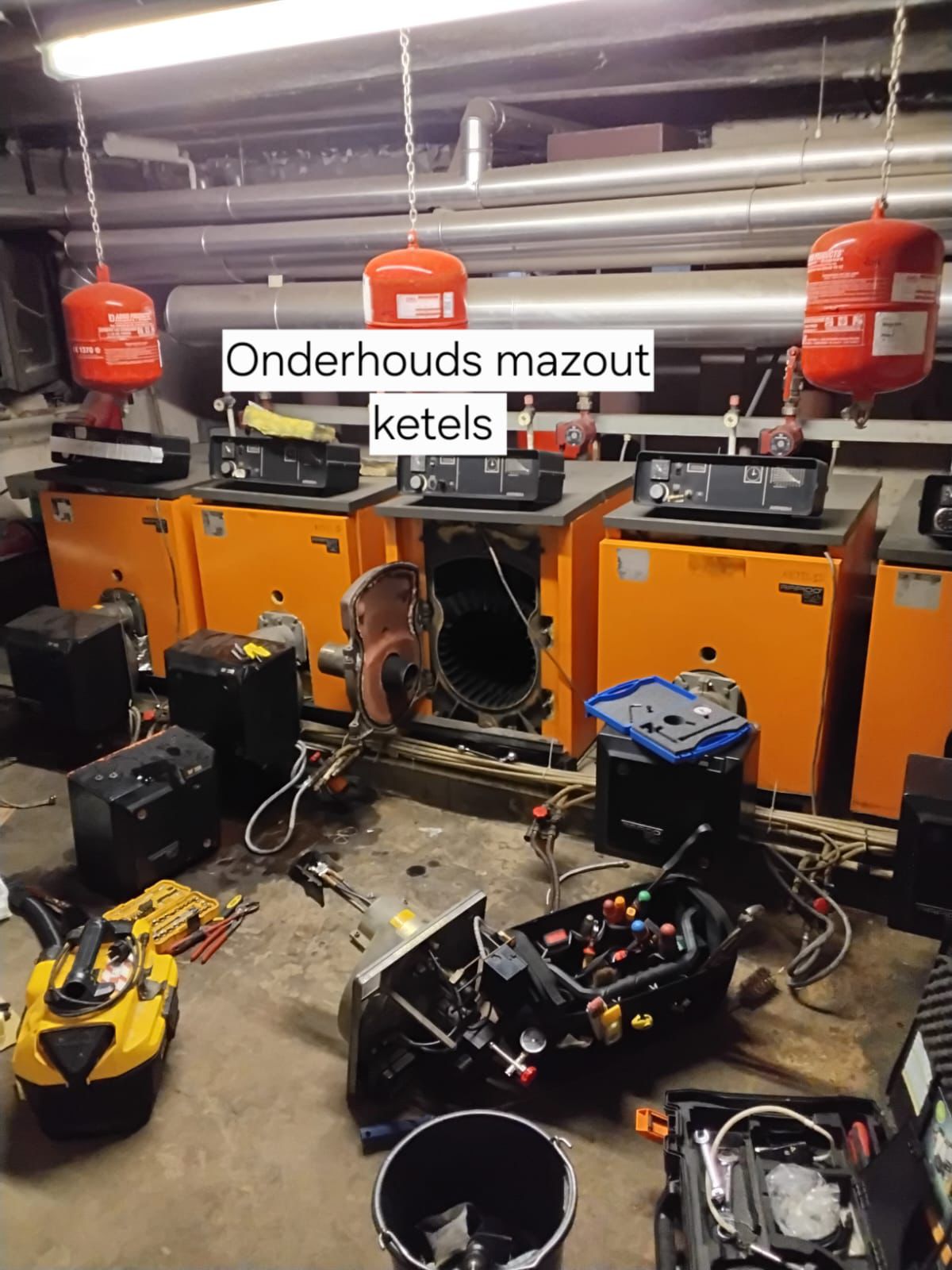onderhoud mazoutketel